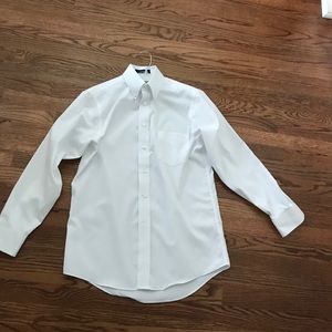 Stafford Men’s dress shirt 14 1/2 white